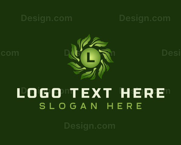 Natural Leaves Gardening Logo