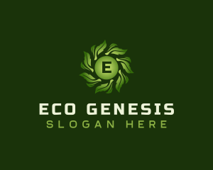 Natural Leaves Gardening logo design