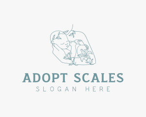 Parenting Infant Adoption logo design