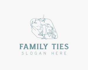 Parenting Infant Adoption logo design