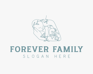 Parenting Infant Adoption logo design