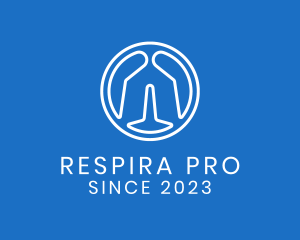 Respiratory Lungs Medical logo