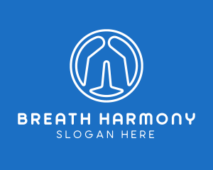 Respiratory Lungs Medical logo