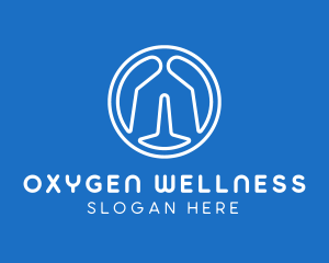 Respiratory Lungs Medical logo