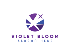 Violet Star Circle logo