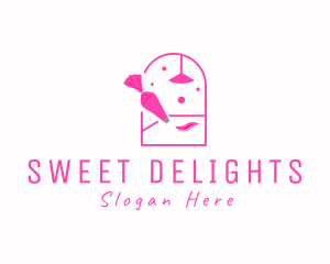 Piping Bag Pastry logo design