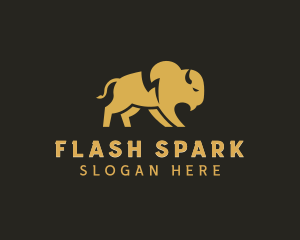 Buffalo Flash Wildlife logo design