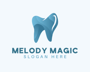 Dental Molar Tooth Logo