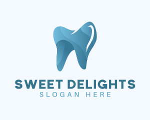 Dental Molar Tooth Logo