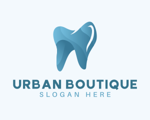 Dental Molar Tooth Logo