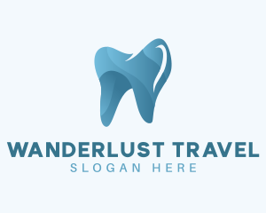 Dental Molar Tooth Logo