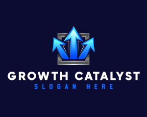 Arrow Logistics Business logo design