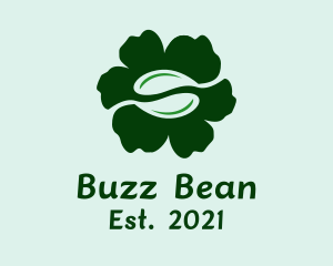 Green Bean Flower  logo design