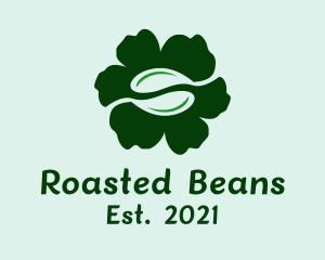 Green Bean Flower  logo design