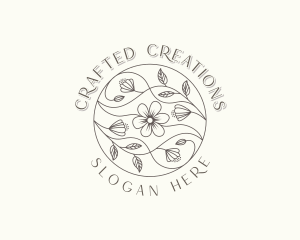 Artisanal Flower Salon logo design