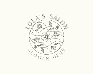 Artisanal Flower Salon logo design