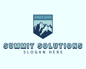 Summit Mountain Trekking logo design