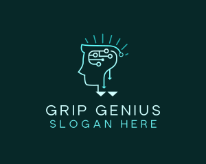 Brain Circuit Intelligence logo design