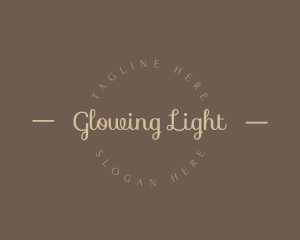 Elegant Cursive Brand Logo