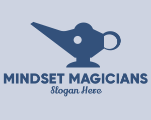 Elephant Magic Lamp  logo design