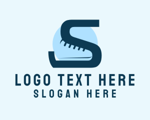 Letter S Shoe Sneaker logo