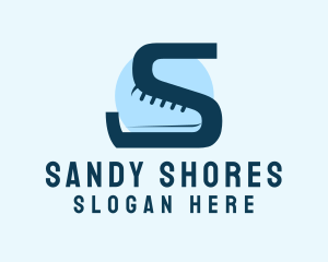 Letter S Shoe Sneaker logo design