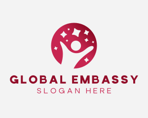 Human Global Foundation logo design