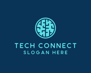 Tech Brain Circle logo