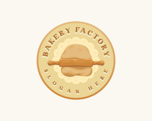 Bakery Dough Doily logo design