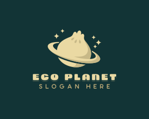 Planet Dumpling Dining logo design