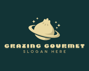 Planet Dumpling Dining logo design