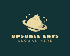 Planet Dumpling Dining logo design