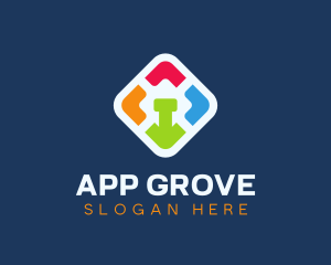 Colored Mobile App logo
