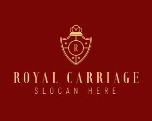 Crown Shield Royal logo design