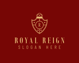 Crown Shield Royal logo design