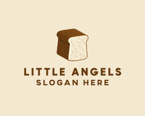 Wheat Bread Loaf  logo design