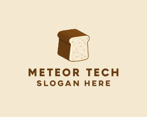 Wheat Bread Loaf  logo design