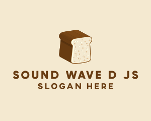 Wheat Bread Loaf  logo design