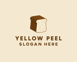 Wheat Bread Loaf  logo design