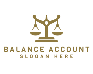 Legal Weighing Scale logo design