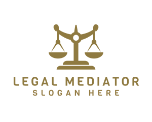 Legal Weighing Scale logo design