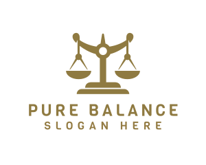 Legal Weighing Scale logo design