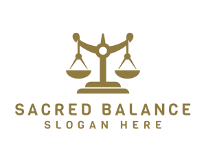 Legal Weighing Scale logo design