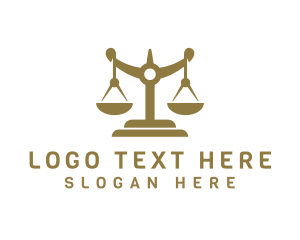 Balance - Legal Weighing Scale logo design