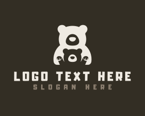 Grizzly Teddy Bear logo