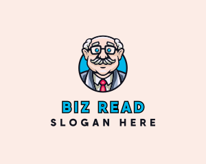 Old Bald Man logo design