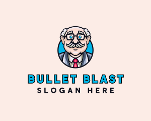 Old Bald Man logo design