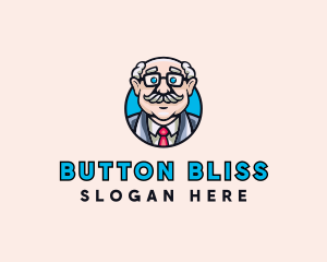 Old Bald Man logo design