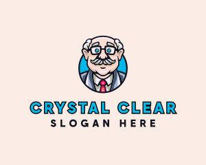 Old Bald Man logo design