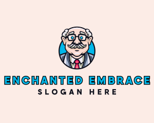 Old Bald Man logo design